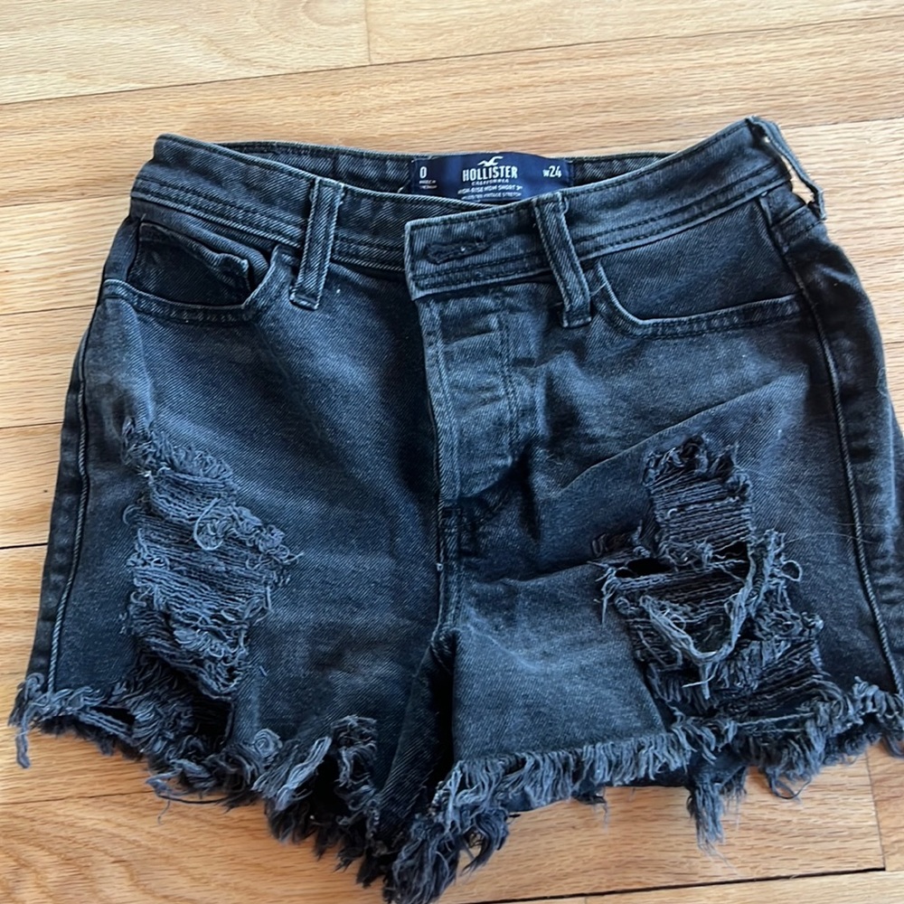 Hollister Jean shirts black size24
